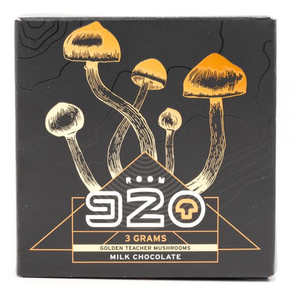 Room 920 – Mushroom Chocolate Bar - Milk Chocolate - 3 Grams | Mushroom Coffee Canada