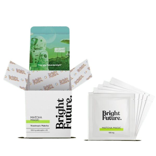 Bright Future - Nootropic Matcha Tea - Matcha Magic - 100mg | Mushroom Coffee Canada