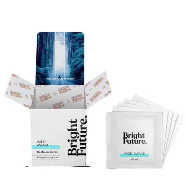 Bright Future - Nootropic Coffee - Wide Awake - 100mg | Mushroom Coffee Canada
