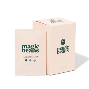 Magic Beans - VISIONARY BLEND 500mg- 10pack | Mushroom Coffee Canada