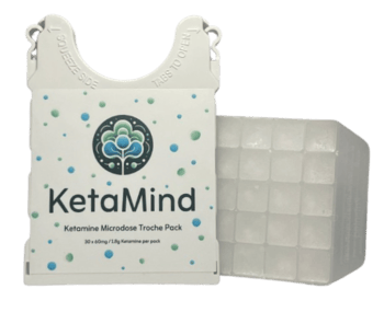KetaMind – Ketamine Microdose Troche – (30x60mg) | Mushroom Coffee Canada